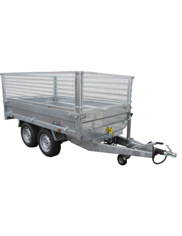REMOLQUE VOLQUETE 2500 KG 322 X 170 VOLQUETE ELÉCTRICO + BOMBA MANUAL 39610PE - Imagen 4